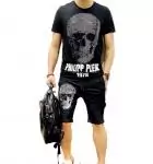 bas de short survetement philipp plein 1978 skull